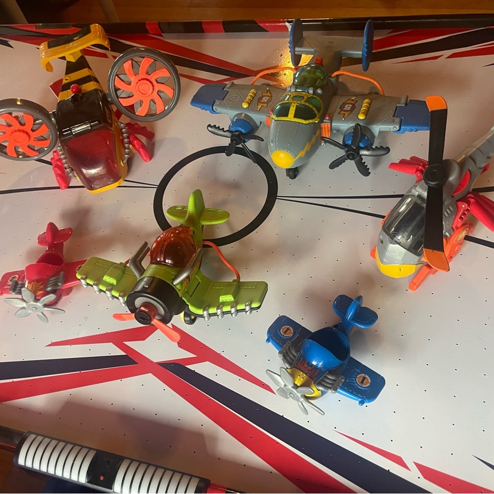 Colorful Kids Toy Airplane Set